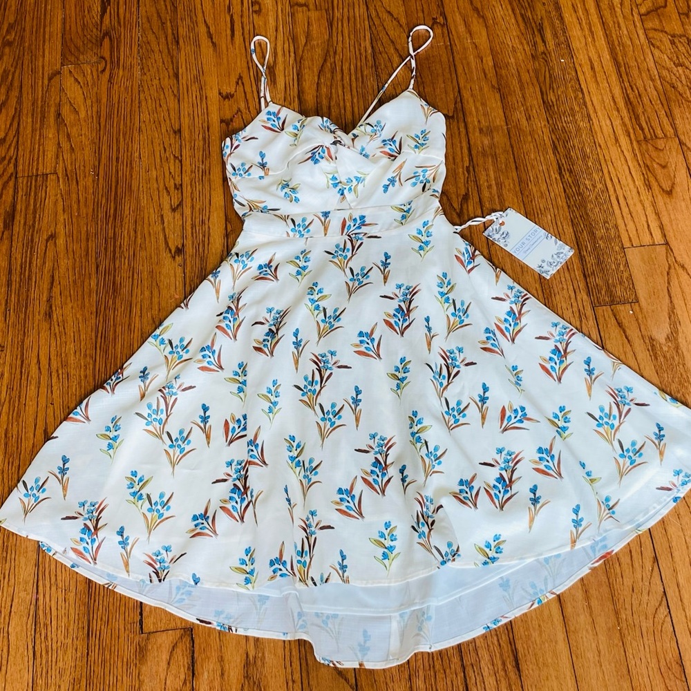Twist Front Back Tie Summer Dress**Small $198 - Picture 2 of 6